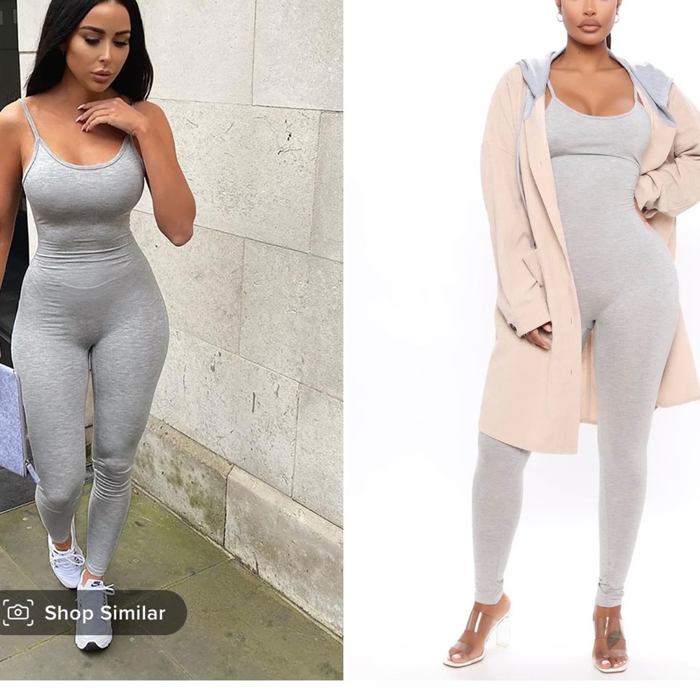 Grey jumpsuit